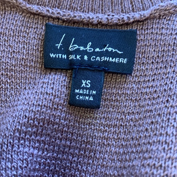 Aritzia by T.Babaton Cashmere & Silk Open Back Long Sweater Top - Picture 7 of 8